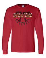 Senators Long Sleeve T-shirt Half Ball Design