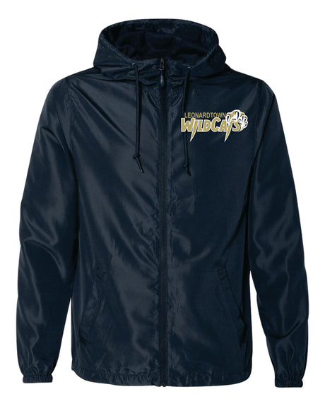 Leonardtown Wildcats Lightweight Rain Resistance Jacket