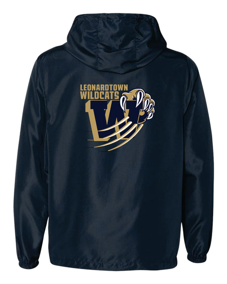 Leonardtown Wildcats Lightweight Rain Resistance Jacket