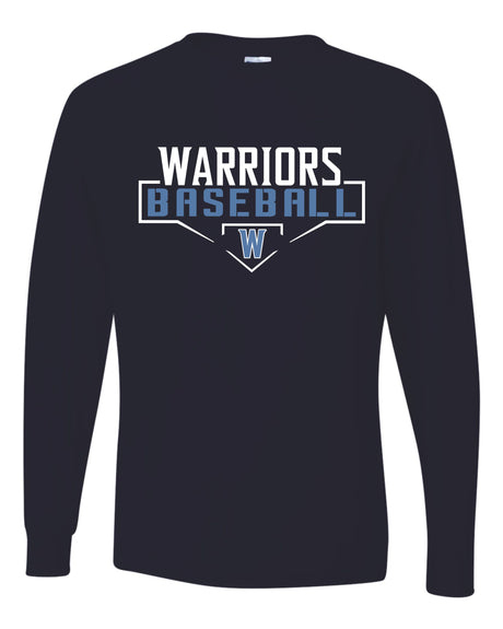 Warriors 50/50 Long Sleeve T-Shirts YOUTH