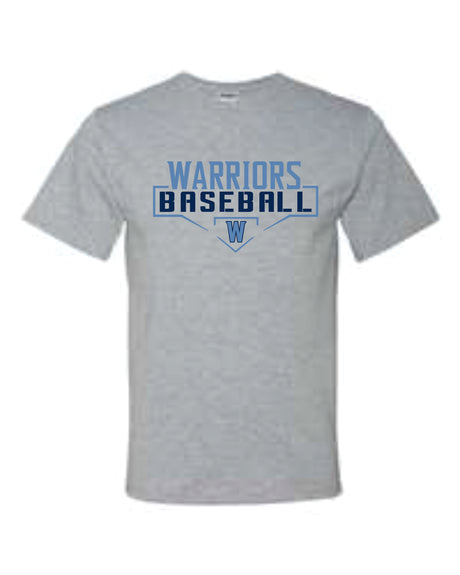 Warriors Short Sleeve T-Shirt Cotton Blend