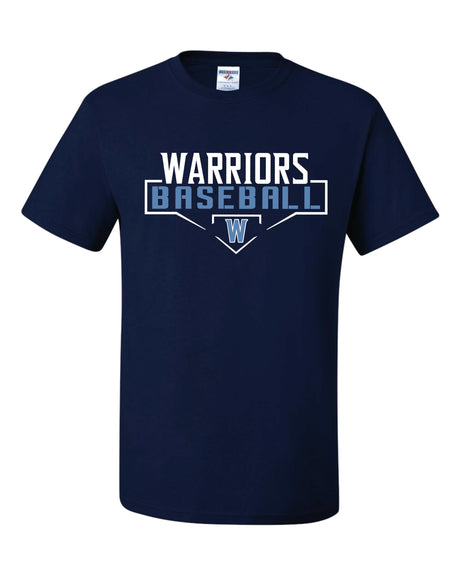 Warriors Short Sleeve T-Shirt Cotton Blend