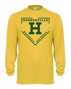 Hughesville LL Long Sleeve Badger Dri Fit Shirt Womens