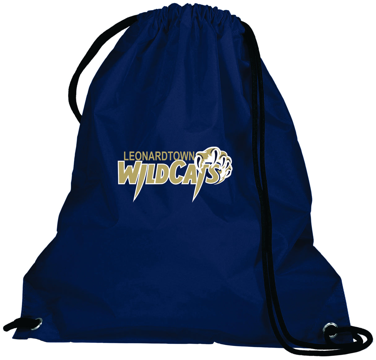 Leonardtown Wildcats Drawstring bags