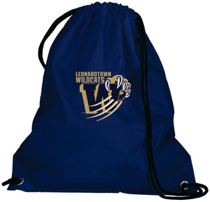Leonardtown Wildcats Drawstring bags