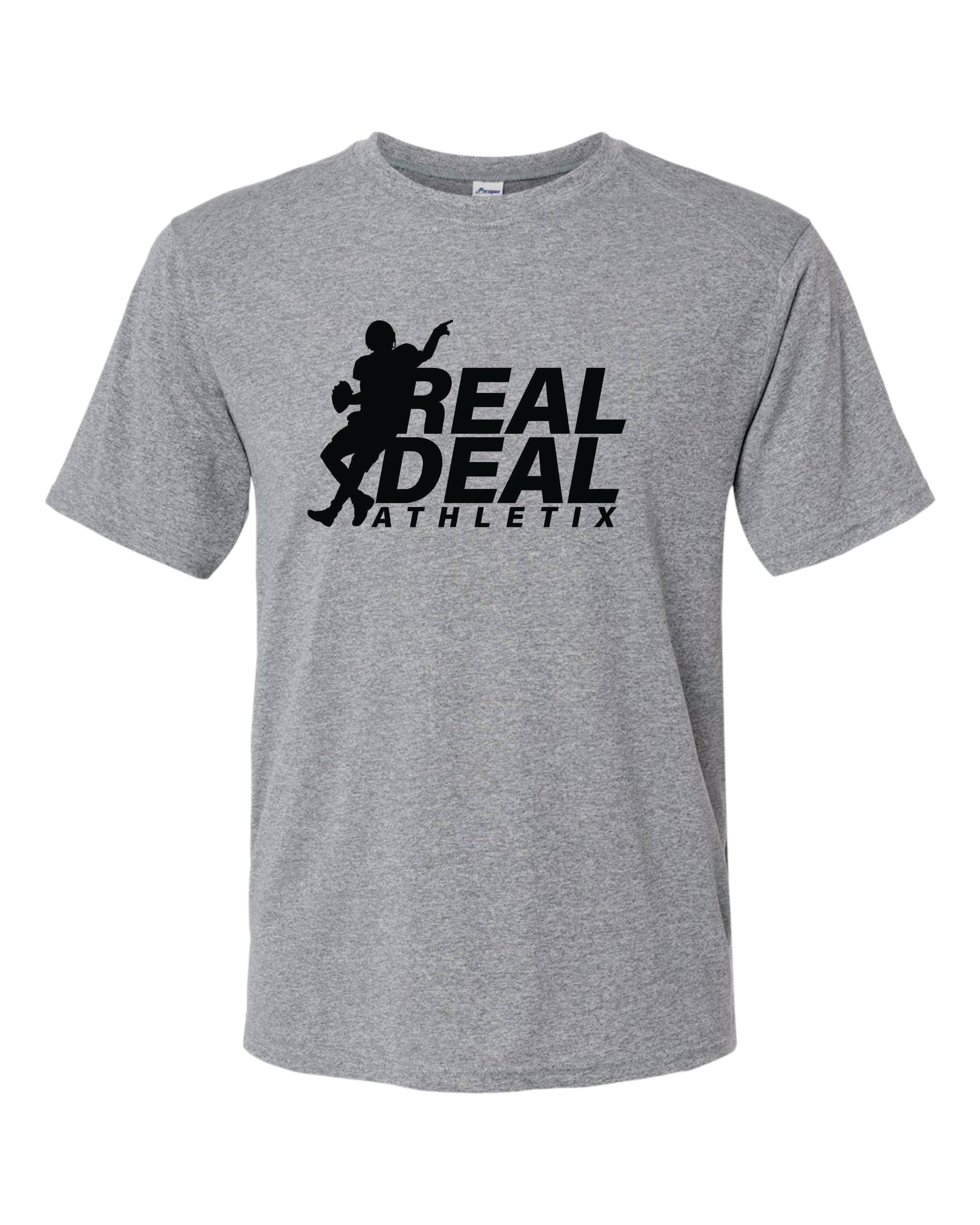 Real Deal Athletix Short Sleeve Dri Fit T shirt