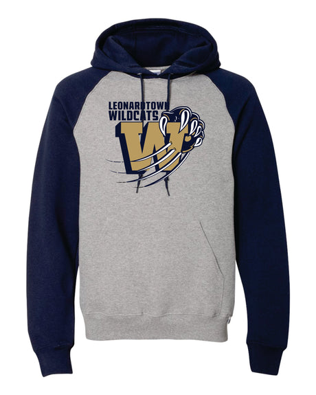 Leonardtown Wildcats Raglan Hoodie