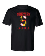 Load image into Gallery viewer, Senators Big S Logo Short Sleeve Dri-Fit Shirt
