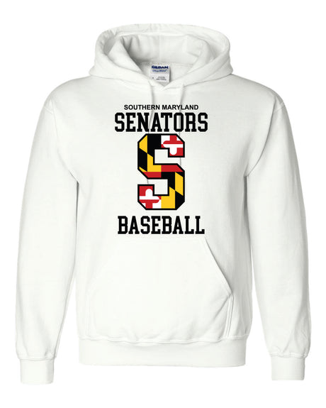 Senators  50/50 Hoodie BIG S Design