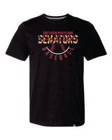 Senators Short Sleeve T-Shirt 50/50 Blend Half Ball