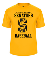 Senators Short Sleeve Dri-Fit Shirt  Big S Design-  Women