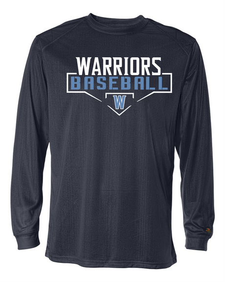 Warriors Badger Long Sleeve T-Shirts YOUTH