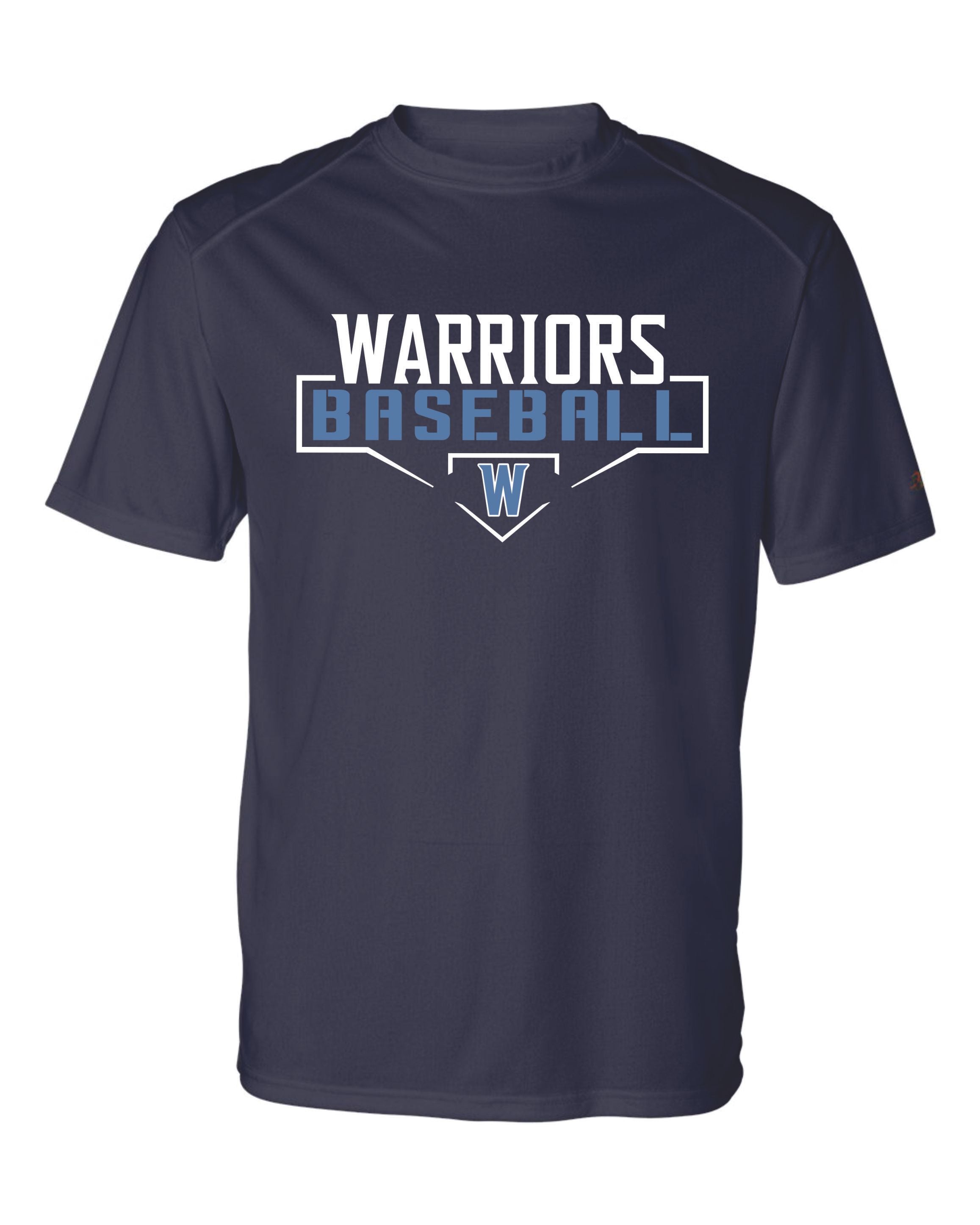 Warriors Badger Short Sleeve Dri-Fit Shirt YOUTH