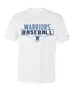 Load image into Gallery viewer, Warriors Badger Short Sleeve Dri-Fit Shirt YOUTH

