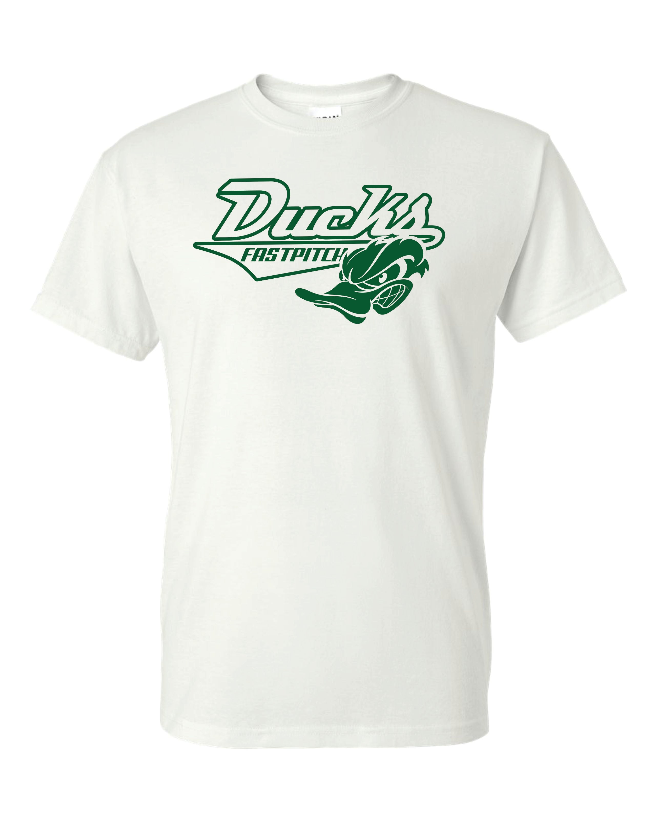 Ducks Short Sleeve T-Shirt 50/50 Blend -YOUTH