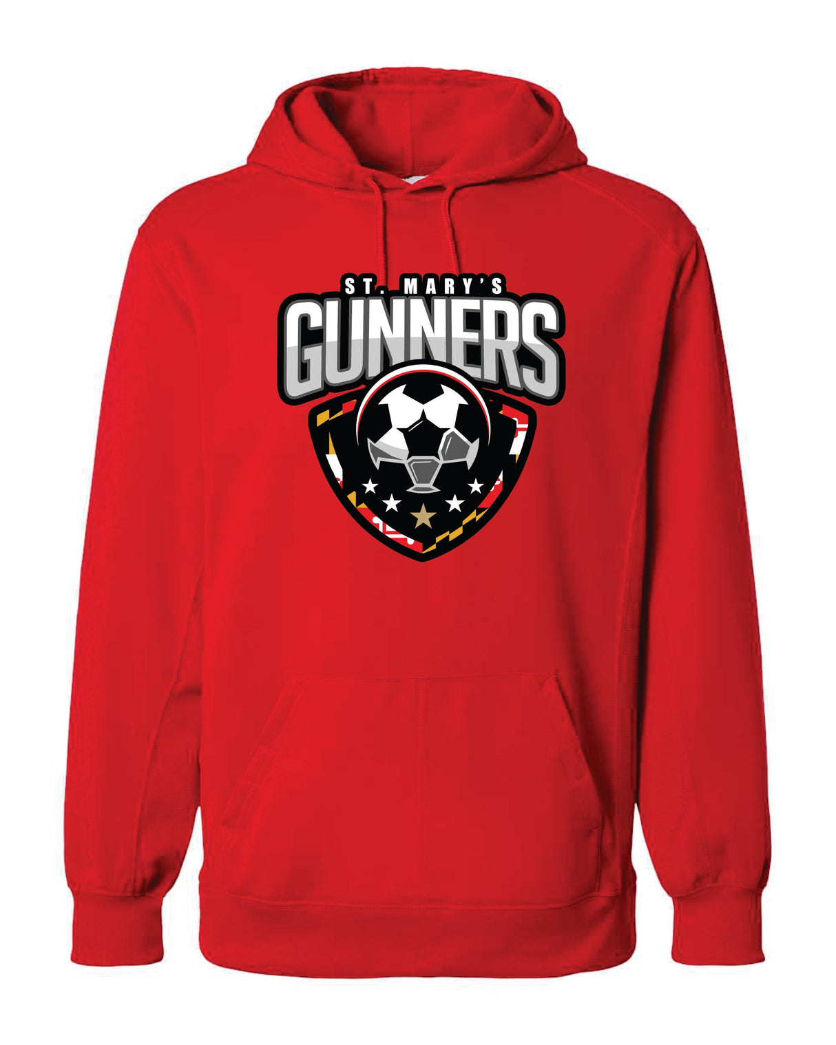 Gunners Badger Dri-fit Hoodie YOUTH