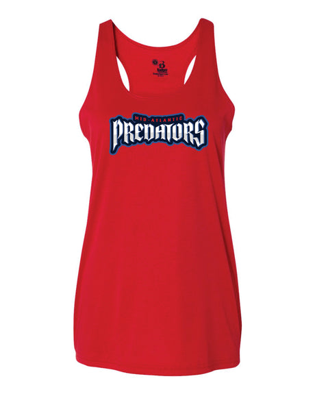 Predators Badger Dri Fit Racer Back Tank WOMEN