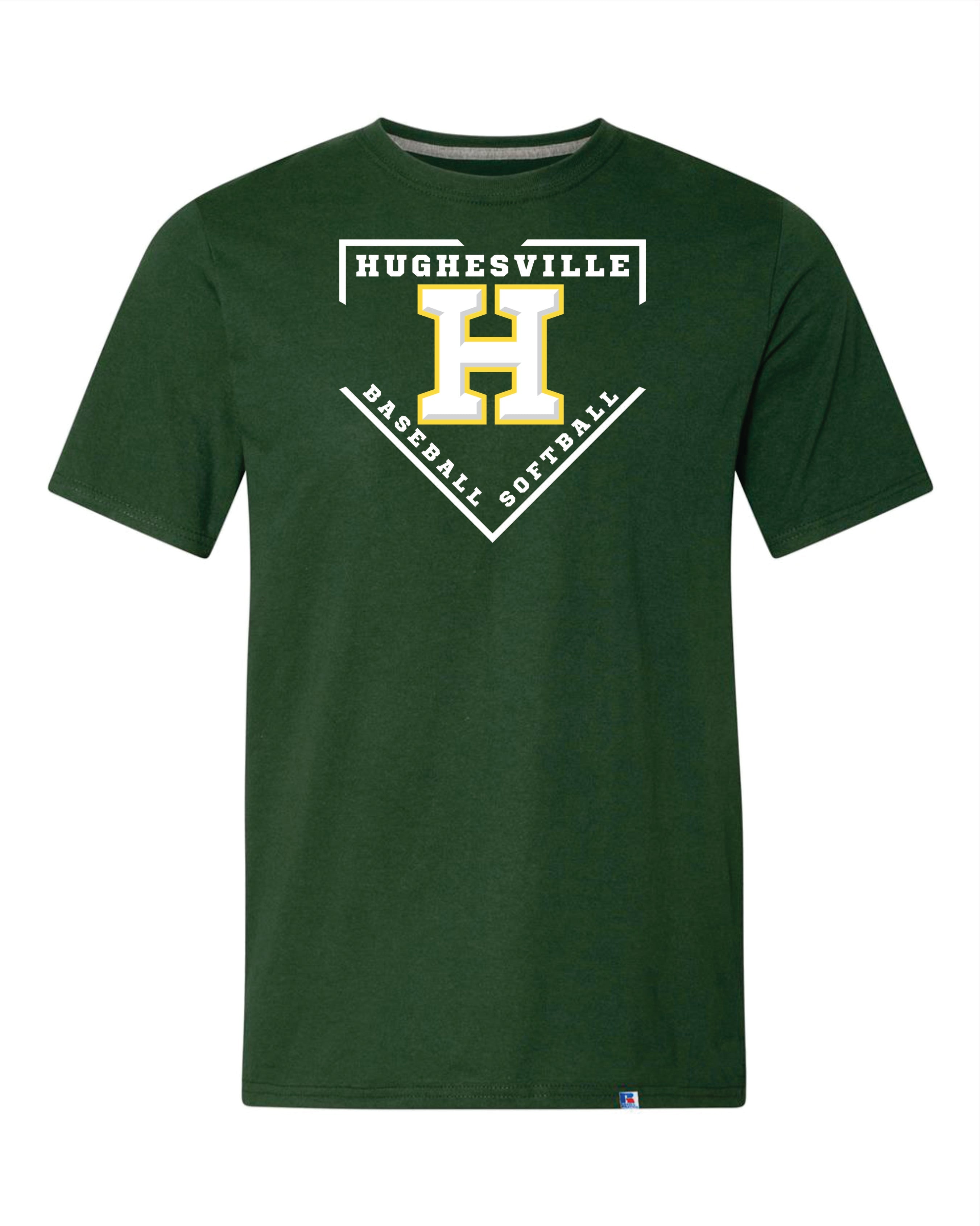 Hughesville LL Russell 60/40 Short Sleeve Shirt Women