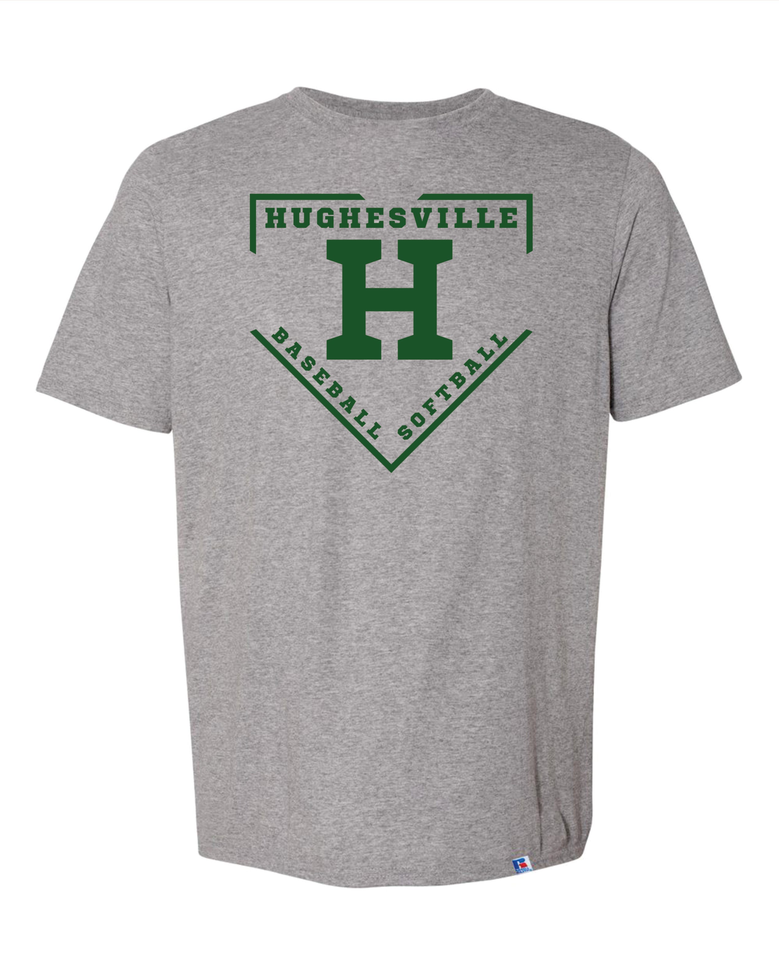 Hughesville LL Russell 60/40 Short Sleeve Shirt Adult