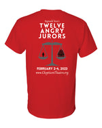 Load image into Gallery viewer, Chopticon Twelve Angry Jurors - Show Shirt
